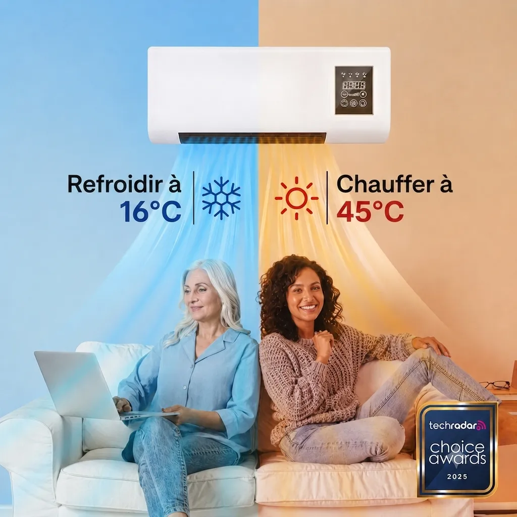Climatiseur portable SolyBall — refroidit et chauffe sans installation